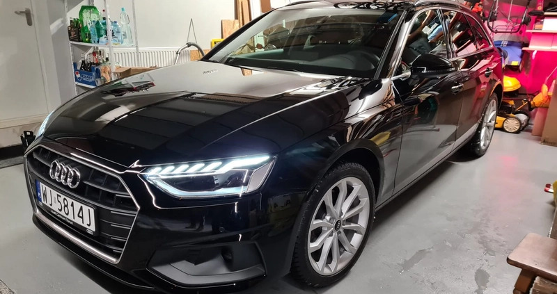 Audi A4 cena 134900 przebieg: 23000, rok produkcji 2021 z Warszawa małe 92